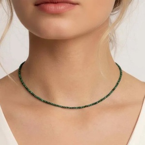 Colier malachit fatetat, Bijuterii, Coliere, Coliere din pietre semipretioase, Altele, ARTYNOS