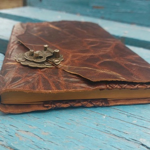 Agenda/Jurnal cu coperta din piele - casă & stil de viață - papetărie de hârtie - caiete și jurnal - Artynos.ro