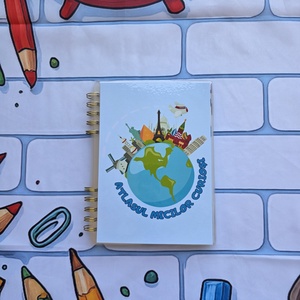 Cartea Atlasul micilor curiosi, Jucarii si echipamente pentru copii, Carti pentru copii, carti textile, Arta de hartie, ARTYNOS