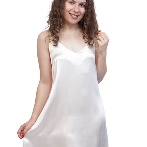 Furou fluture � Ivory din matase naturala 100%, de dud 19 momme 6 A calitate - îmbrăcăminte și modă - haine damă - top de damă, bralette - Artynos.ro