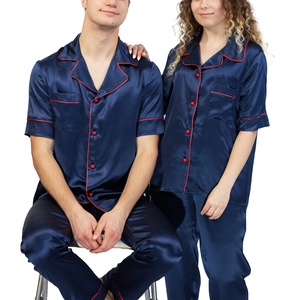 Pijamale lungi bărbați din matase naturala 100 %, de dud 19 momme  - îmbrăcăminte și modă - haine bărbați - cămașă bărbați - Artynos.ro