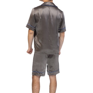 Pijamale lungi bărbați din matase naturala 100 %, de dud 19 momme  - îmbrăcăminte și modă - haine bărbați - cămașă bărbați - Artynos.ro