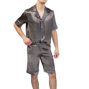 Pijamale lungi bărbați din matase naturala 100 %, de dud 19 momme  - îmbrăcăminte și modă - haine bărbați - cămașă bărbați - Artynos.ro