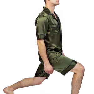 Pijamale lungi bărbați din matase naturala 100 %, de dud 19 momme  - îmbrăcăminte și modă - haine bărbați - cămașă bărbați - Artynos.ro