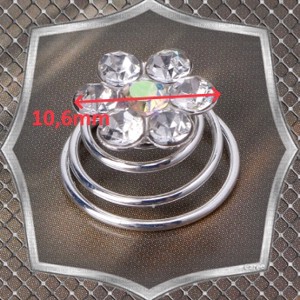 Bijuterii, ornamente de păr, catarame de păr: nuntă, mireasă, ornament de păr casual ES-H-SP02 9pcs/pack -  - Artynos.ro