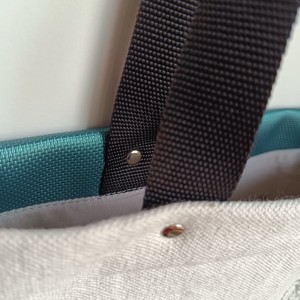 Tigrises-floral brodat geanta de umăr verde - geantă și husă - geantă pentru cumpărături - geantă shopper, geantă tote, geantă textilă - Artynos.ro