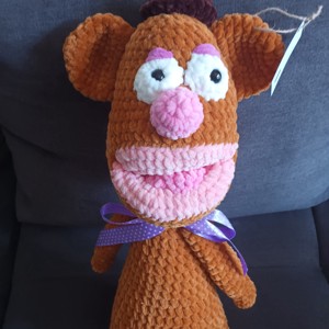 Topi Yogi croșetat, din The Muppet Show - jucării și echipamente pentru copii - plușuri - personaje de basm din pluș - Artynos.ro