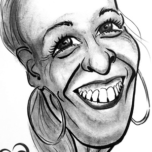 Caricatură portret - arte vizuale și accesorii  - grafică, ilustrație - desen cu cerneală - Artynos.ro