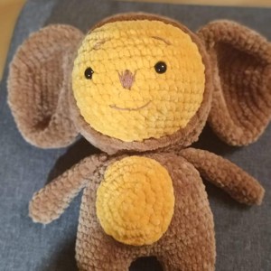 Cheburashka, , , Figurina amigurumi crosetata din fire chenille, aprox. 30-35 cm.
, ARTYNOS