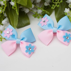 Masnis scrunchie - Albastru/roz deschis, , , ARTYNOS