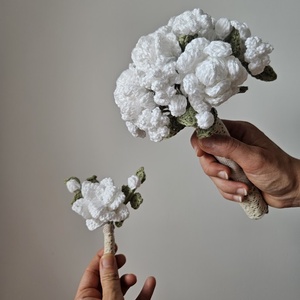 Buchet de mireasa si brosa mire - Artynos.ro