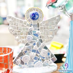Decoratie de masa din mozaic "Angel", , , ARTYNOS