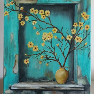 Trezirea, Arte vizuale si accesorii , Picturi, Pictura acrilica, , ARTYNOS