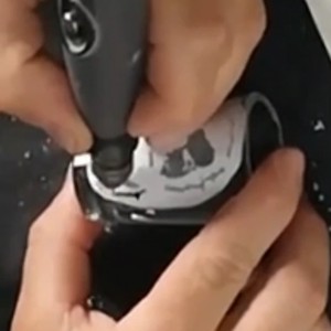 Pahar de băuturi spirtoase din sticlă, cu model Bud Spencer, gravat manual  -  - Artynos.ro