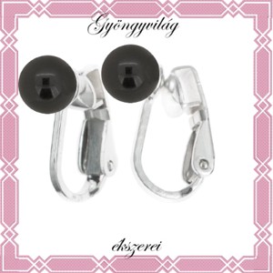 Clip din argint 925 cu bilă Swarovski semiperforată 10mm în mai multe culori SFE-SW03-3-8 -  - Artynos.ro