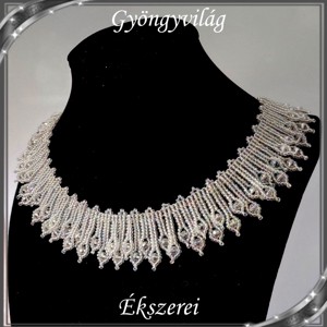 Nunta, mireasa, set de bijuterii casual, SLEB-GY02-1 - accesorii nuntă - bijuterii mireasă - colier mireasă - Artynos.ro
