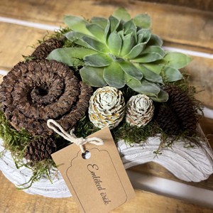 Ornament funerar cu inimă din beton - casă & stil de viață - obiecte religioase și de devoțiune - ornamente funerare - Artynos.ro