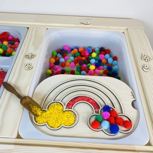 Placă de dezvoltare creativă fără senzori - colorare curcubeu -  - Artynos.ro