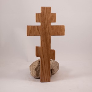 Cruce de perete greco-catolica, cruce de lemn - Artynos.ro