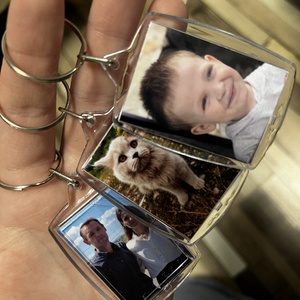 Breloc personalizat cu poză  - genți și portofele - accesorii genți - breloc - Artynos.ro