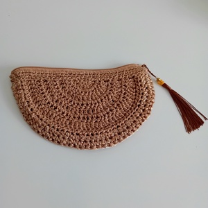 Portfard - Cappucino Boho Makeup Pouch - genți și portofele - genți cosmetice - Artynos.ro