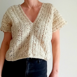 Kimono lace top - Artynos.ro