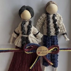 Ramă motive tradiționale bunici/ părinți  - casă & stil de viață - decorațiuni de casă - decorațiuni de pereți - decor de pereți, macrame - Artynos.ro