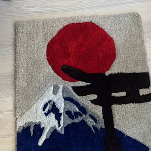 Covor Tuftat Handmade � Sunset Fuji - casă & stil de viață - textile de casă - covoare - alte covoare - Artynos.ro