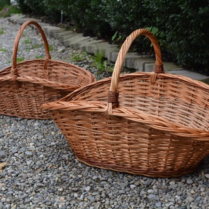 Cos rachita mare pentru carat/depozitat lemne � KC-213-1, Casa & Stil de viata, Organizare & Depozitare, Cosuri depozitare, Impletirea cosurilor nuiele, Impletitura, ARTYNOS