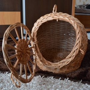 Coș pisică portabil - DK-329 - casă & stil de viață - accesorii pentru animale  - echipamente pentru pisici - paturi pentru pisici - Artynos.ro