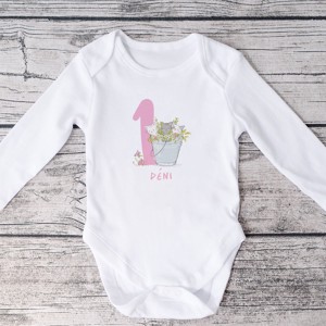Birthday kitten baby bodysuit, fustă tutu tulle și set bentiță -  - Artynos.ro