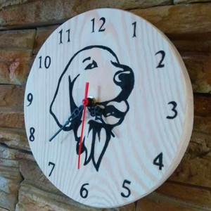 Caine Labrador pe ceas de perete, , , ARTYNOS