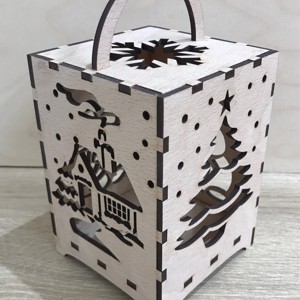 Decorațiuni de Crăciun Lanternă - crăciun - decorațiuni de crăciun de casă - luminițe de crăciun - Artynos.ro