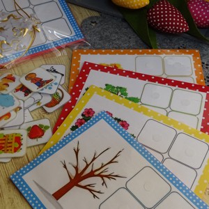 Jocuri educaționale - Seasons puzzle -  - Artynos.ro