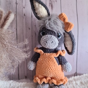 Magarita crosetata, Jucarii si echipamente pentru copii, Plusuri, Figurine de plus, Crosetat, ARTYNOS