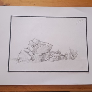 Desen creion natura autor copil 11 ani - arte vizuale și accesorii  - grafică, ilustrație - alte desene - Artynos.ro