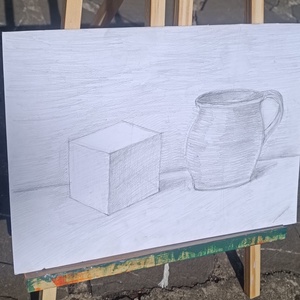 Desen natura statica autor copil 11 ani - arte vizuale și accesorii  - grafică, ilustrație - alte desene - Artynos.ro