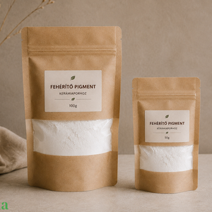 FEHÉRÍTŐ PIGMENT KERÁMIAPORHOZ 50g, 100g, Accesorii si unelte, Materie prima mixta, Ghips, , ARTYNOS