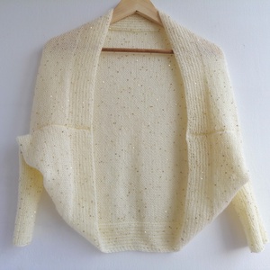 Bolero tricotat manual, Îmbrăcăminte și modă, Haine damă, Bolero, Împletitură, ARTYNOS