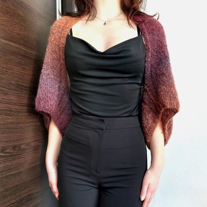 Bolero tricotat manual - îmbrăcăminte și modă - haine damă - bolero - Artynos.ro