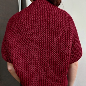 Bolero tricotat manual, Îmbrăcăminte și modă, Haine damă, Bolero, Împletitură, ARTYNOS