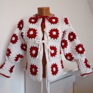 Cardigan croșeat - îmbrăcăminte și modă - haine damă - hanorace, cardigane - Artynos.ro