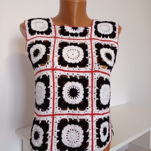 Top/Vesta crosetata - Artynos.ro