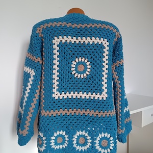 Cardigan ( jachetă) croșeat - îmbrăcăminte și modă - haine damă - hanorace, cardigane - Artynos.ro