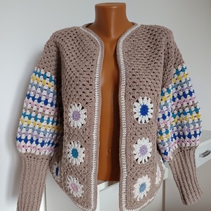 Cardigan ( jacheta) croseat - Artynos.ro
