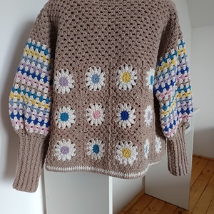 Cardigan ( jachetă) croșeat - îmbrăcăminte și modă - haine damă - hanorace, cardigane - Artynos.ro