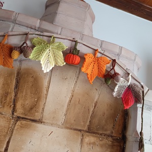 Decor toamnă croșetat  - casă & stil de viață - decorațiuni de casă - accesorii florale - buchete de flori - Artynos.ro