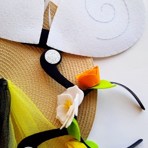 Bee-maiden cu aripi și fustă costum de carnaval - îmbrăcăminte și modă - costume și măști de carnaval - costume - Artynos.ro