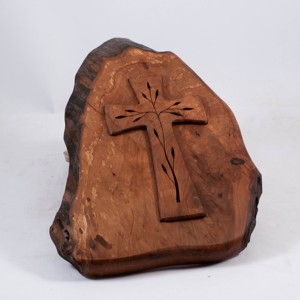 Cruce modelata, decoratiuni de perete cu cruce din lemn, , , ARTYNOS