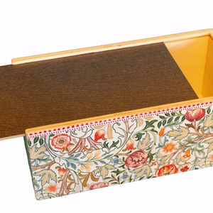 Suport cutie servetele cu model William Morris, 25,5x13,7x10 cm. - casă & stil de viață - organizare & depozitare - cutie pentru șervețele - Artynos.ro